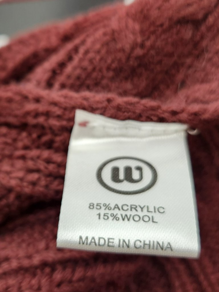 Wantable Hat & Scarf Set Burgundy Unisex Nwt $35 — image 4 of 5